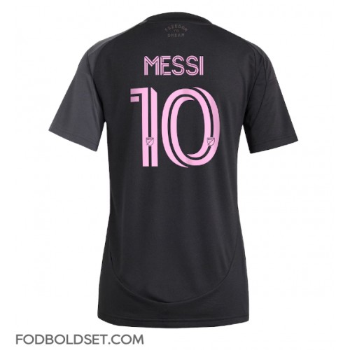 Inter Miami Lionel Messi #10 Udebanetrøje Dame 2025-26 Kortærmet
